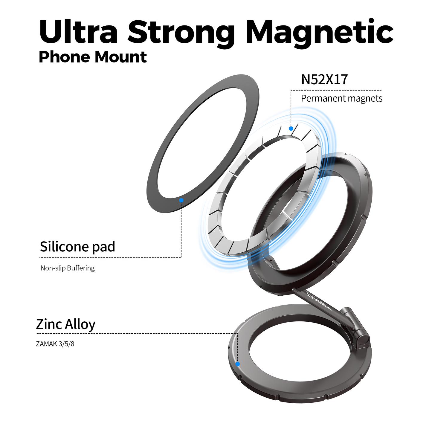TANSEY Magnetic Phone Stand